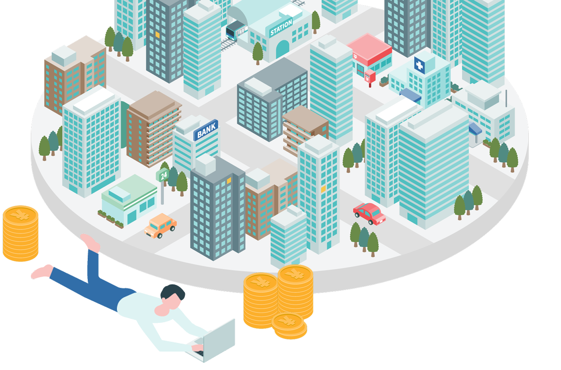 不動産投資のイメージ